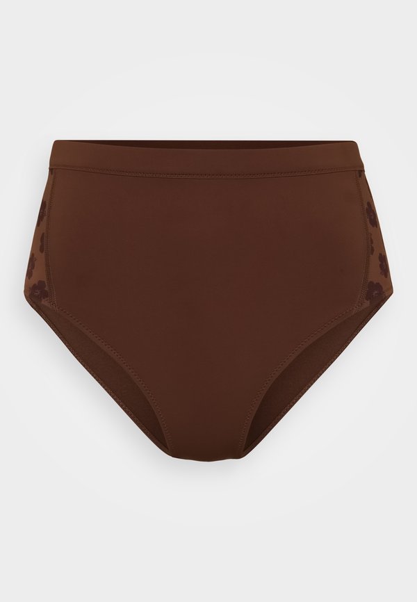 PRO WAVE HIGHWAIST - Bikini bottoms - chocolate plum4