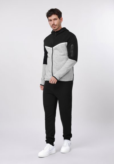 Urban Classics HERREN - Jumpsuit - blk/wht/zwart