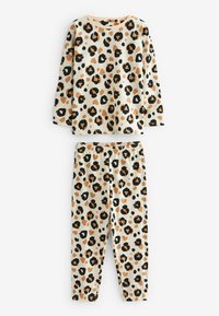 Next ANIMAL PRINT JOGGER 3 PACK SET - Nachtwäsche Set - black brown