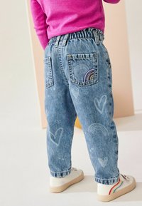 Next HEART & RAINBOW PRINT   - REGULAR FIT - Straight leg -farkut - denim