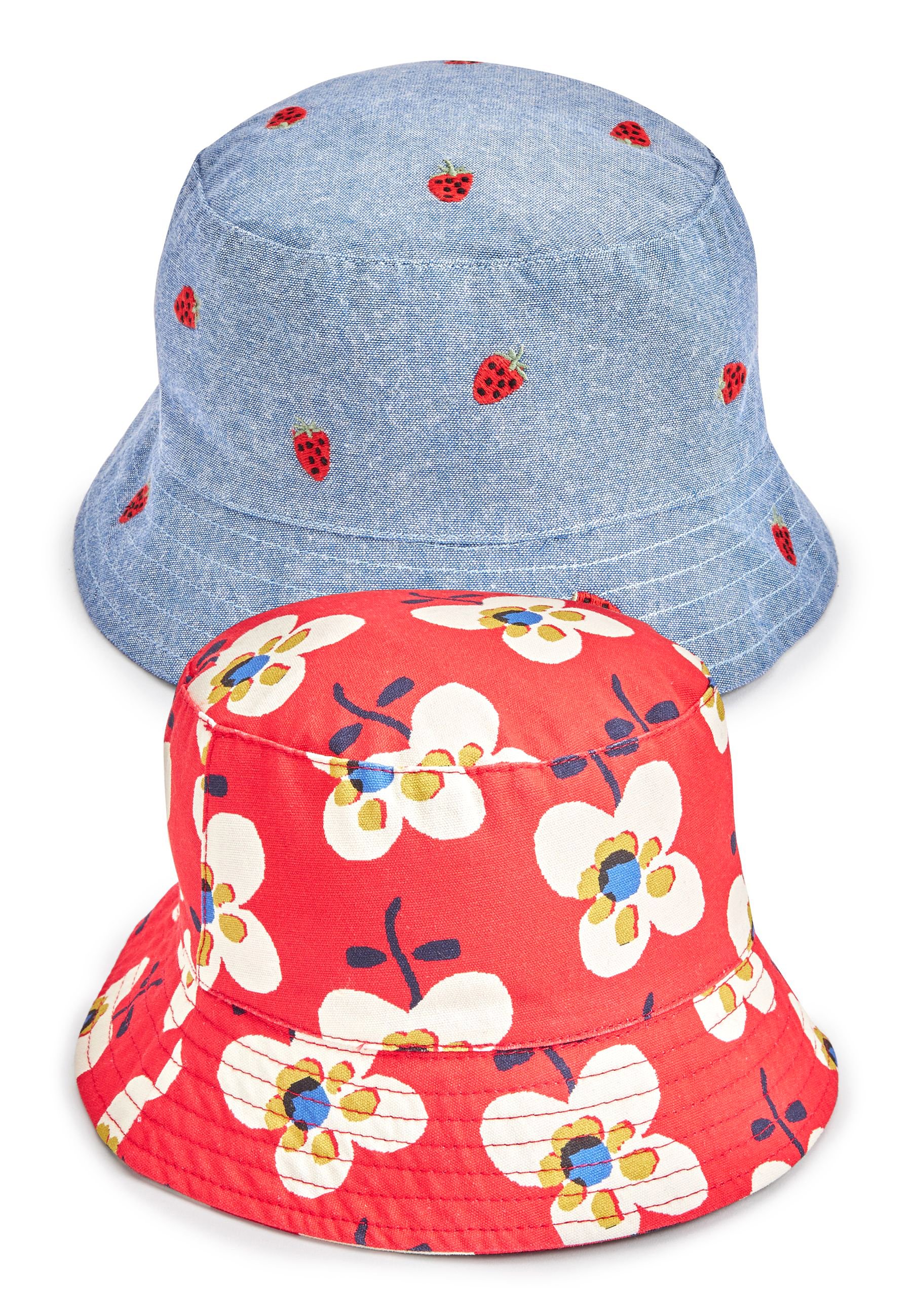 Next 2 PACK BUCKET - Hat - red navy 