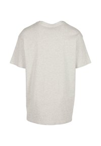 Grå kortærmet t-shirt med afslappet pasform, lavet af blødt bomuldsstof, med rund halsudskæring og enkelt design. Ingen mønstre eller accenter.