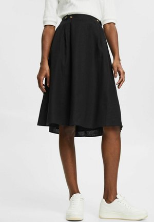 Gonna a pieghe - black