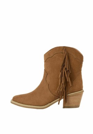 REGULAR FIT - PULL ON WESTERN  FIT - Bottines de cowboy / motard - tan brown