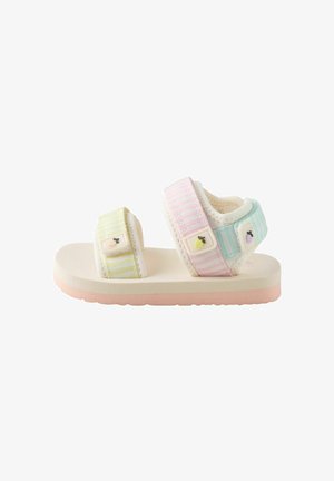 Next, REGULAR FIT - TREKKER SANDALS . - Sandali - multi pastel stripe