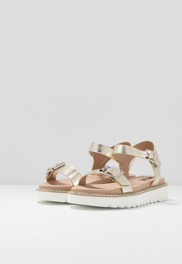 ONLMALU CHUNKY  - Platform sandals - gold3