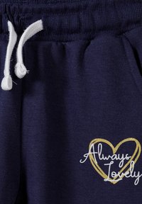 MINOTI ELASTIC WAIST AND PULLED DOWN LEGS - Treniņtērpa apakšdaļas - dark blue