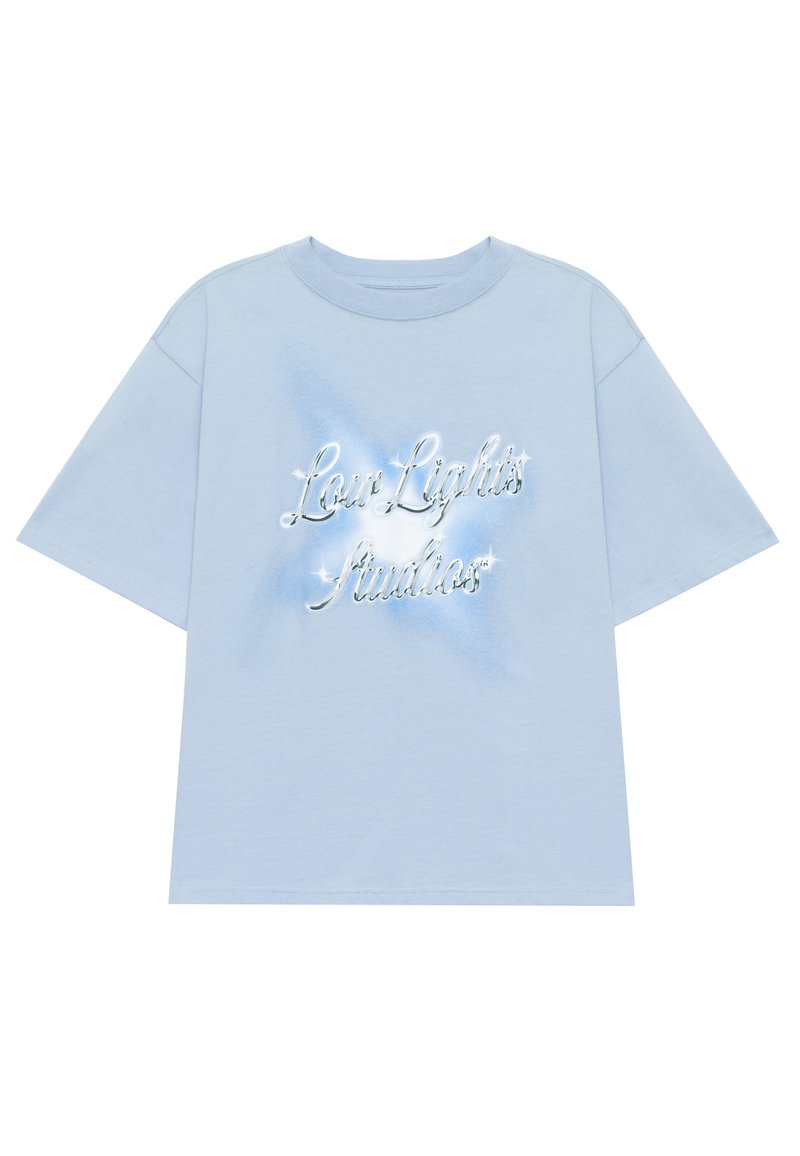 LOW LIGHTS STUDIOS® T-shirt print blauw