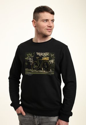 MATT KEELING TWO WHEELS GOOD - Sweatshirt - black