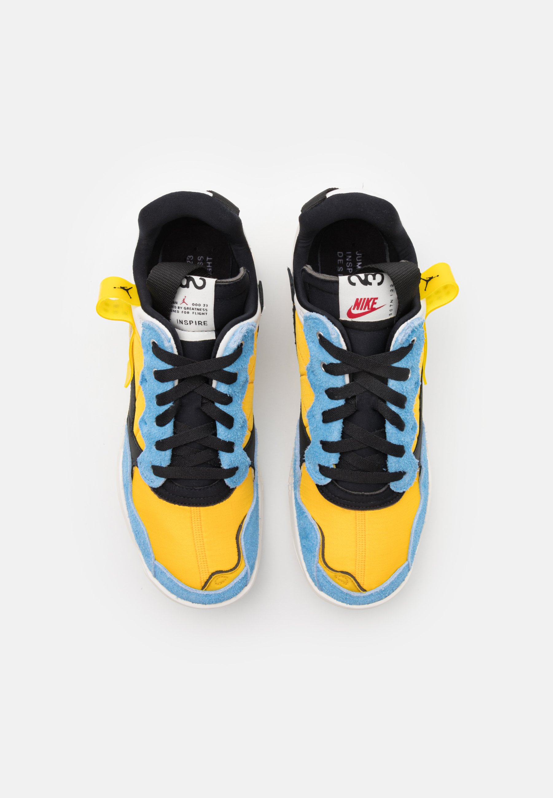 Jordan MA2 - Baskets basses - university gold/gym red/black/doré -  ZALANDO.FR