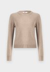 FOX MEDIUM SOFT - Stickad tröja - beige