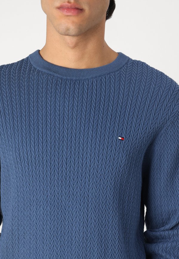 HERRINGBONE STRUCTURE - Jumper - aegean sea2