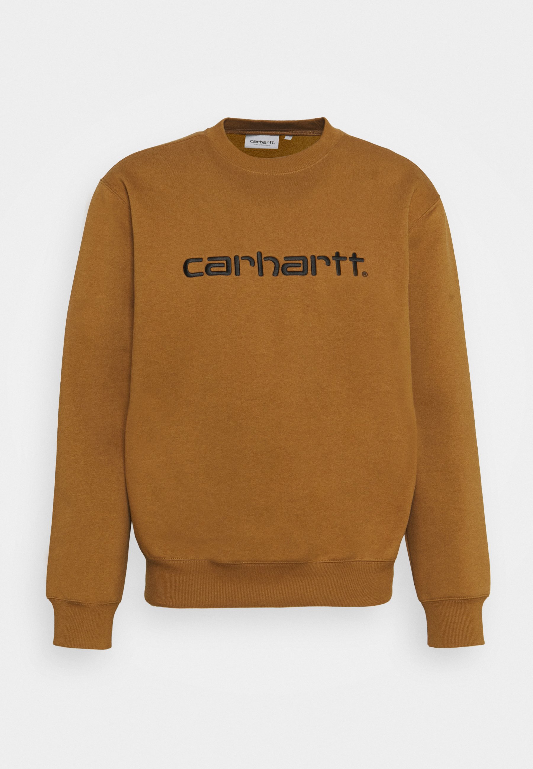 Carhartt WIP Sudadera - hamilton brown/black/marrón - Zalando.es