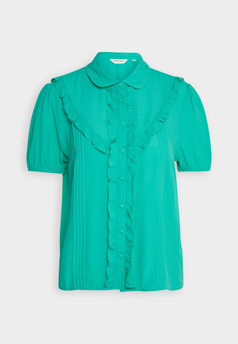 Naf Naf Overhemdblouse groen