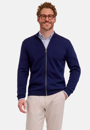 FALKE, ZIP-JACKE - Cardigan - space blue