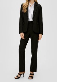 s.Oliver BLACK LABEL Spodnie materiałowe
