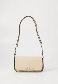 KARL LAGERFELD SIGNATURE CROSSBODY - Borsa a tracolla - trench beige
