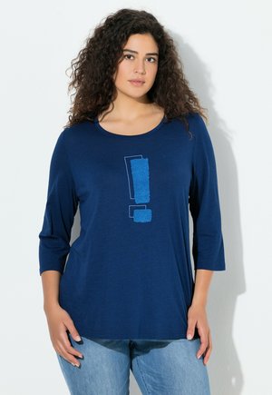 RUNDHALS 3/4-ARM - Langærmet T-shirt - dark blue