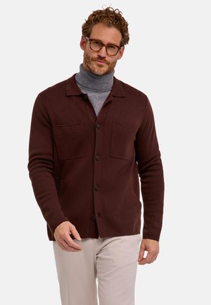 FALKE, JACKE - Chaqueta de punto - maple brown
