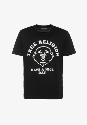 NICE DAY TR LOGO TEE - Print T-shirt - schwarz