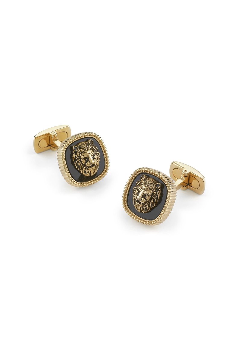 Guess LION KING - Manschettenknopf - goldenfarbe