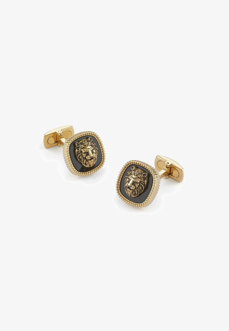 Guess LION KING - Manschettenknopf - goldenfarbe