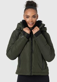 Navahoo - MIT LIEBE - Winter jacket - dark olive Thumbnail Image 1