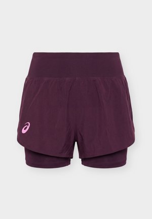 ASICS, MATCH LASER CUT SHORT - Αθλητικό σορτς - dark aubergine