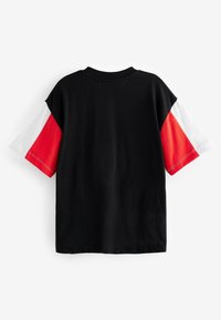 Next OVERSIZED NBA LICENSED CHICAGO BULLS - REGULAR FIT - Triko s potiskem - black red