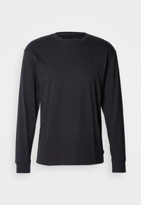 Scotch & Soda LOGO - Top s dlouhým rukávem - anthracite
