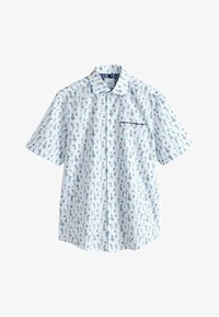 Non sélectionné, white blue floral
