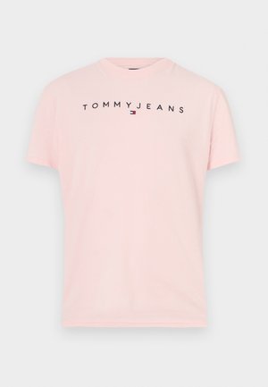 Tommy Jeans LINEAR LOGO TEE - T-shirt - bas - precious pink