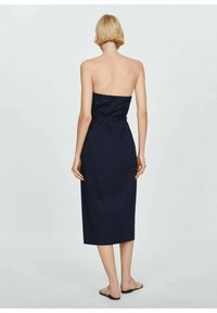 Mango Rochie din denim - dark blue