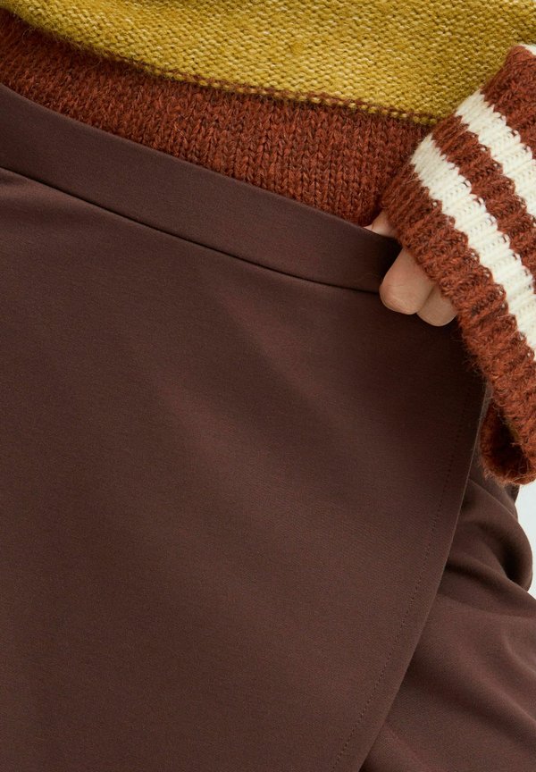 BYPARRIN WRAP - Wrap skirt - coffee bean2