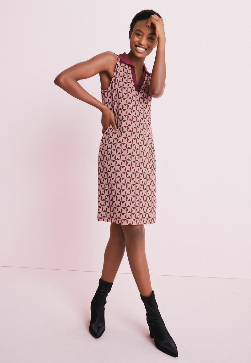 Damen Freizeitkleider | Next SLEEVELESS COLLAR Jerseykleid pink - ZD74661 Damen Freizeitkleider | Next SLEEVELESS COLLAR Jerseykleid pink - ZD74661