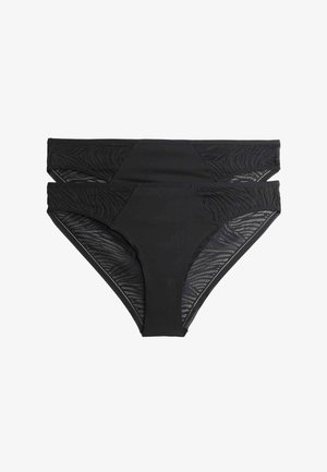 Marks & Spencer, 2 PACK - Brazilian-Slip - black