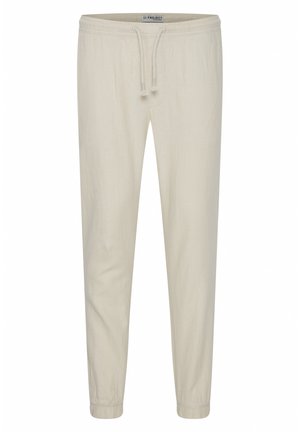 11 Project PROEYVIND LINEN MIX - Trousers - oatmeal