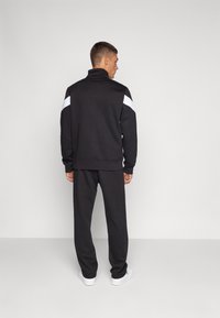 Champion ICONS FULL ZIP SWEATSUIT COLORBLOCK SET - Tuta - black