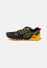 La Sportiva - BUSHIDO III - Trail running shoes - black/yellow Thumbnail Image 1