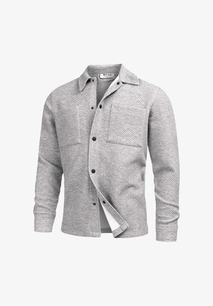 INDICODE JEANS, LANGARM INRHOMON - Summer jacket - lt grey mix