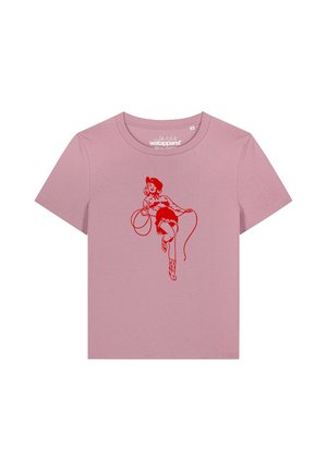 watapparel, COWGIRL - T-shirt print - lilac dream