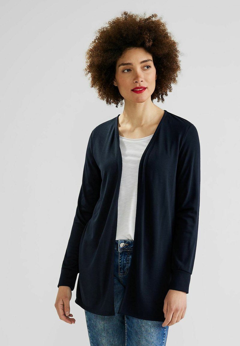 Street One Cardigan - blau/dark blue - Zalando