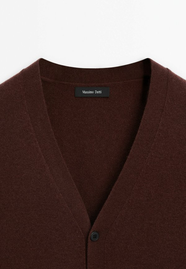 Cardigan - bordeaux2