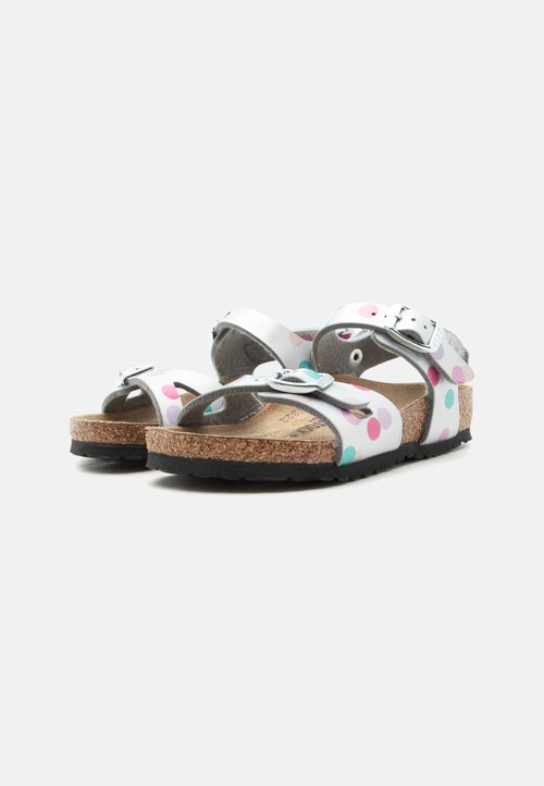 Birkenstock RIO - Sandals - electric metallic/silver-coloured — photo 2
