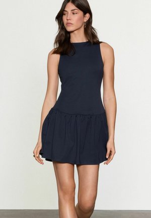 Next REGULAR FIT - SLEEVELESS DROP WAIST  - Jersey dress - navy blue