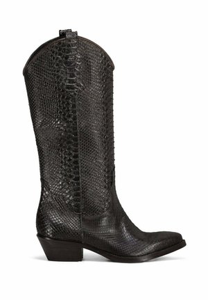Stivali texani / biker - marrone