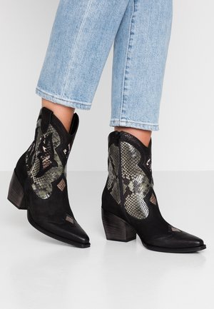 Cowboy-/Bikerlaarsjes - black