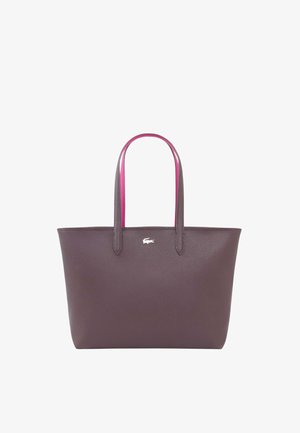 Lacoste, LACOSTE SAC CABAS ZIPPÉ ANNA OXALIS RUBINE - Cabas - oxalis rubine t