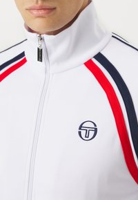 Sergio Tacchini GHIBLI TRACKTOP - Treningsjakke - white/maritime blue/adrenaline rush