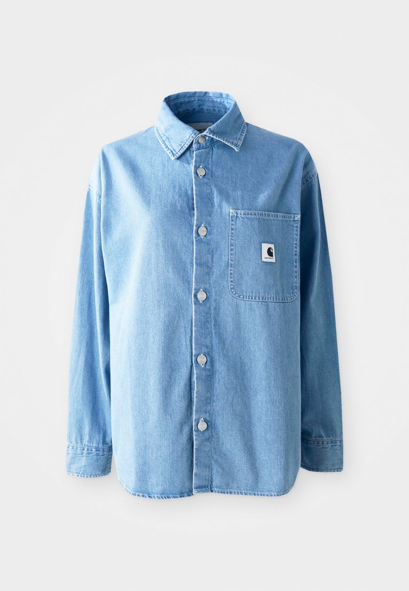 Carhartt WIP MARLY - Button-down blouse - blue - Zalando